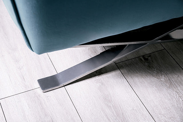 Civellutino Sofa, Teal - view 4