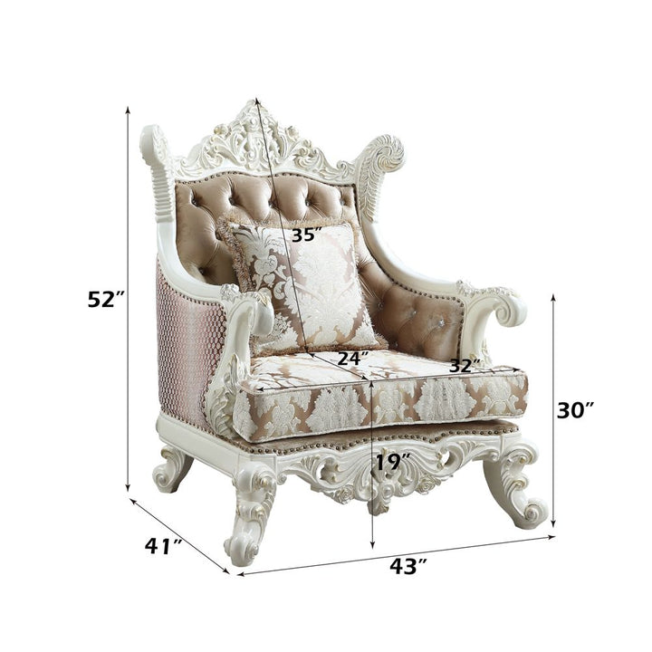 Vanaheim Chair W/Pillow – dimensions diagram