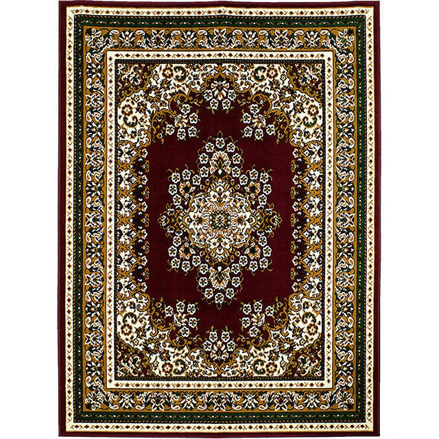 Shinta Area Rug, Burgundy - view 2