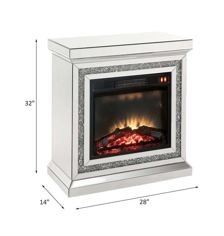 Noralie Fireplace – line drawing