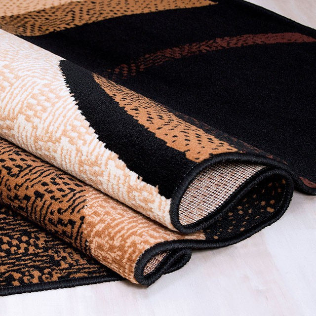 Blitar Area Rug, Brown/Black - view 6