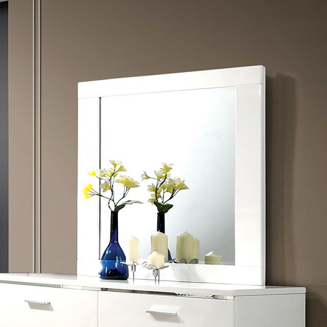 Carlie Mirror, White