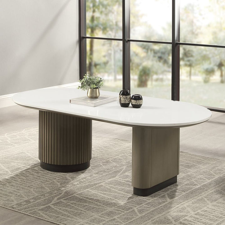 Clayten Coffee Table w/Engineered Top