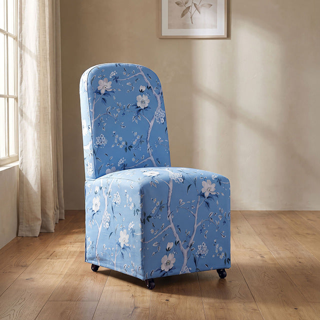 Canterbury Dining Chair, Chinoiserie Sky Blue/White - view 6