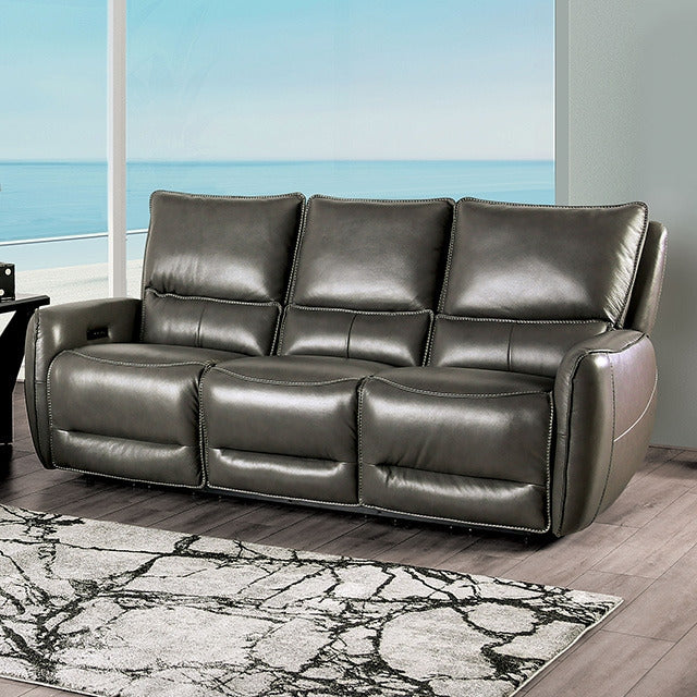 Phineas Power Sofa, Gray
