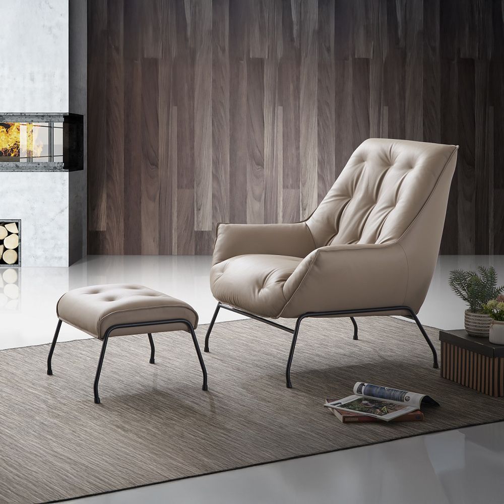 Zusa Accent Chair & Ottoman – view 10