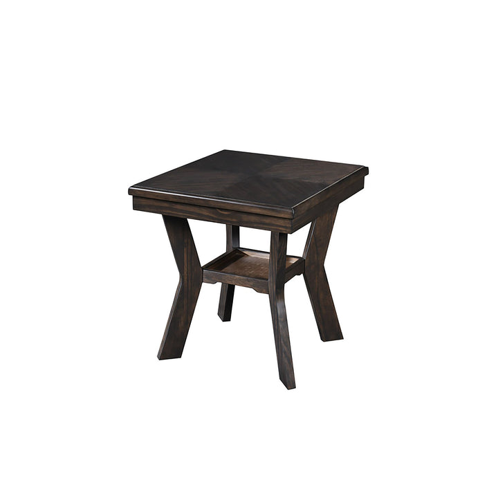 Gia 3 Piece Occasional Set- 1 Coffee &amp; 2 End Tables-Brown