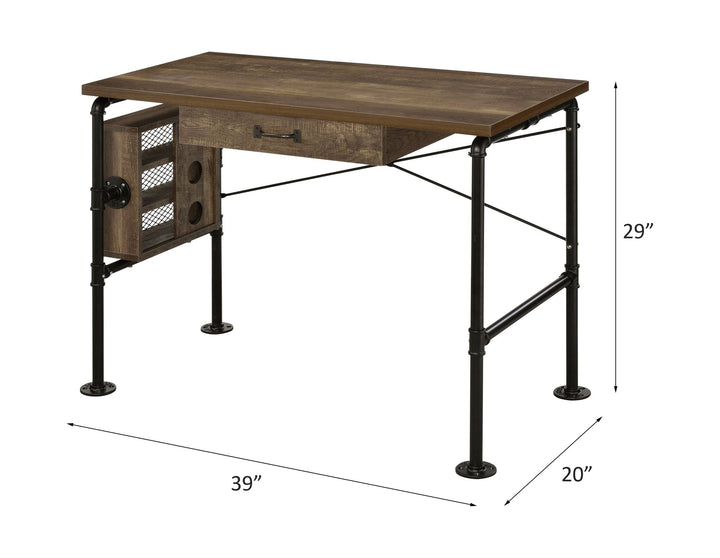 Endang Writing Desk – line drawing