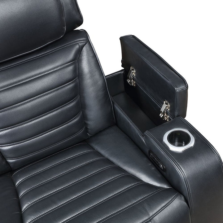Ephron Power Motion Recliner W/Power Headrest &amp; LED – view 8