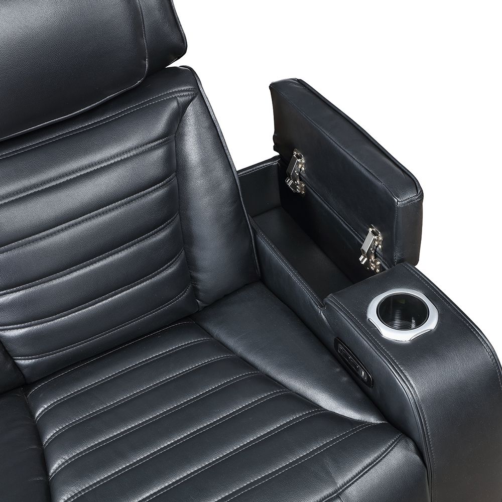 Ephron Power Motion Recliner W/Power Headrest & LED – view 8
