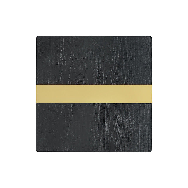 Horsham End Table, Black/Gold - view 4