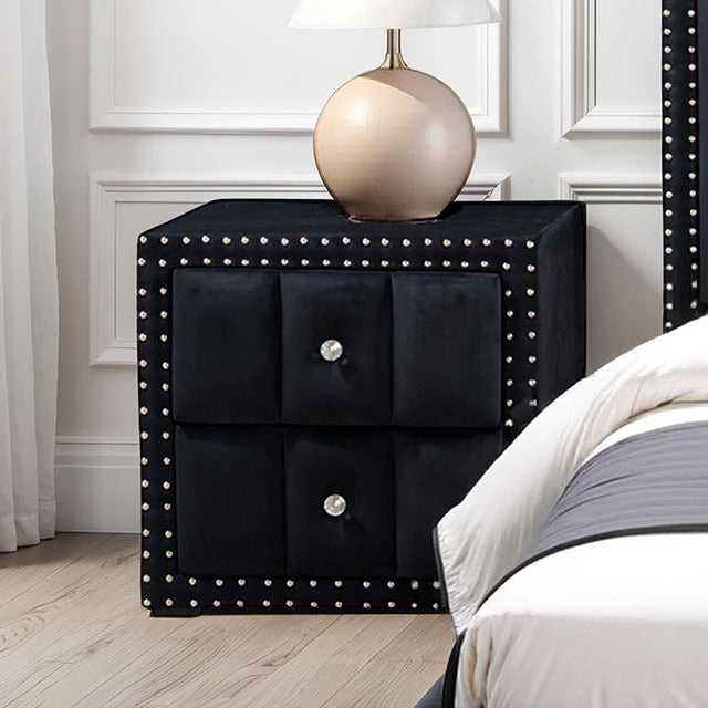 Farese Nightstand, Black