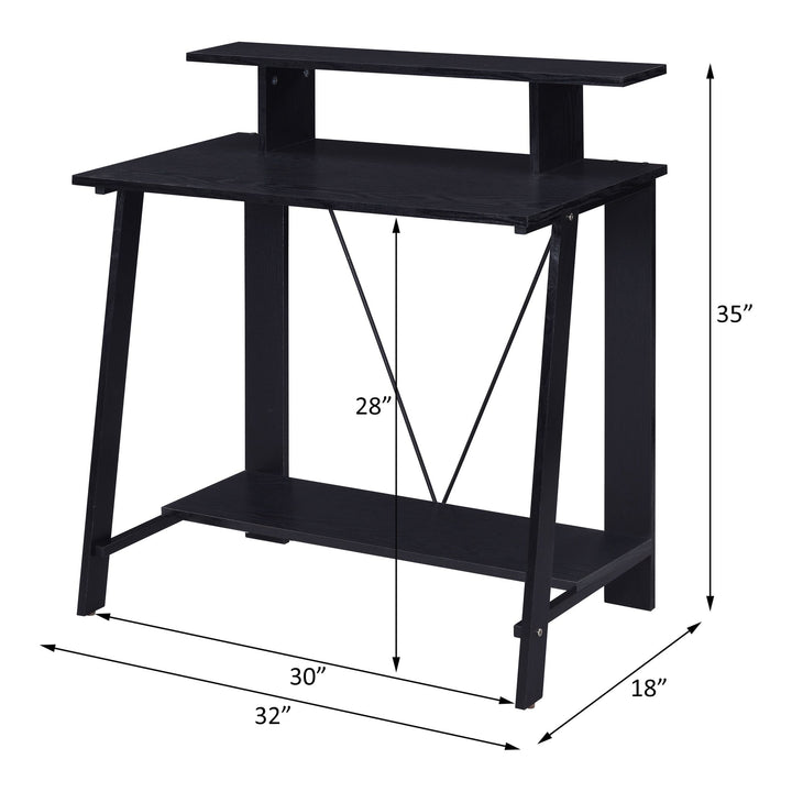 Nypho Writing Desk – line drawing