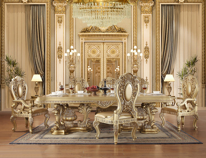 Seville Dining Table W/Pedestal Base – view 3
