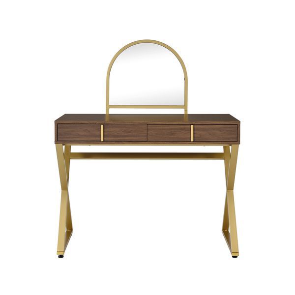 Coleen Vanity Desk W/Mirror &amp; Jewelry Tray – view 3