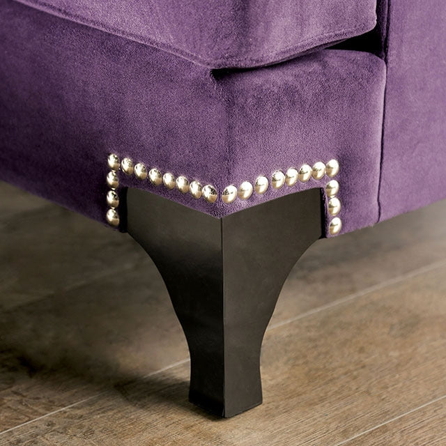 Sisseton Sofa, Purple - view 6