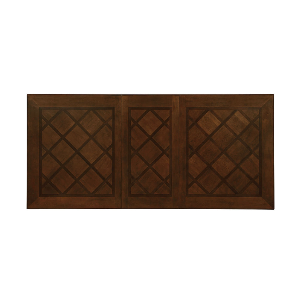 Alpena Dining Table, Brown Cherry - view 3