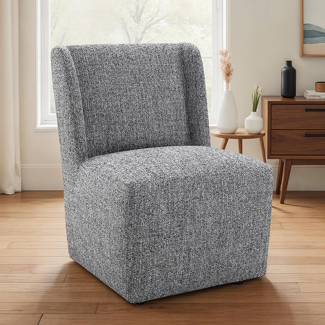 Fede Dining Side Chair, Pewter Gray - view 4
