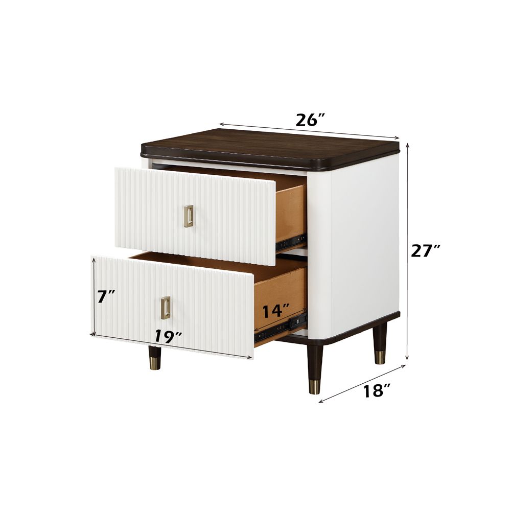 Carena Nightstand W/USB – dimensions diagram