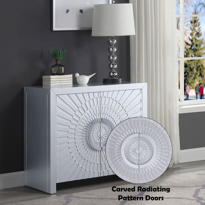Cicero Console Cabinet – features callout