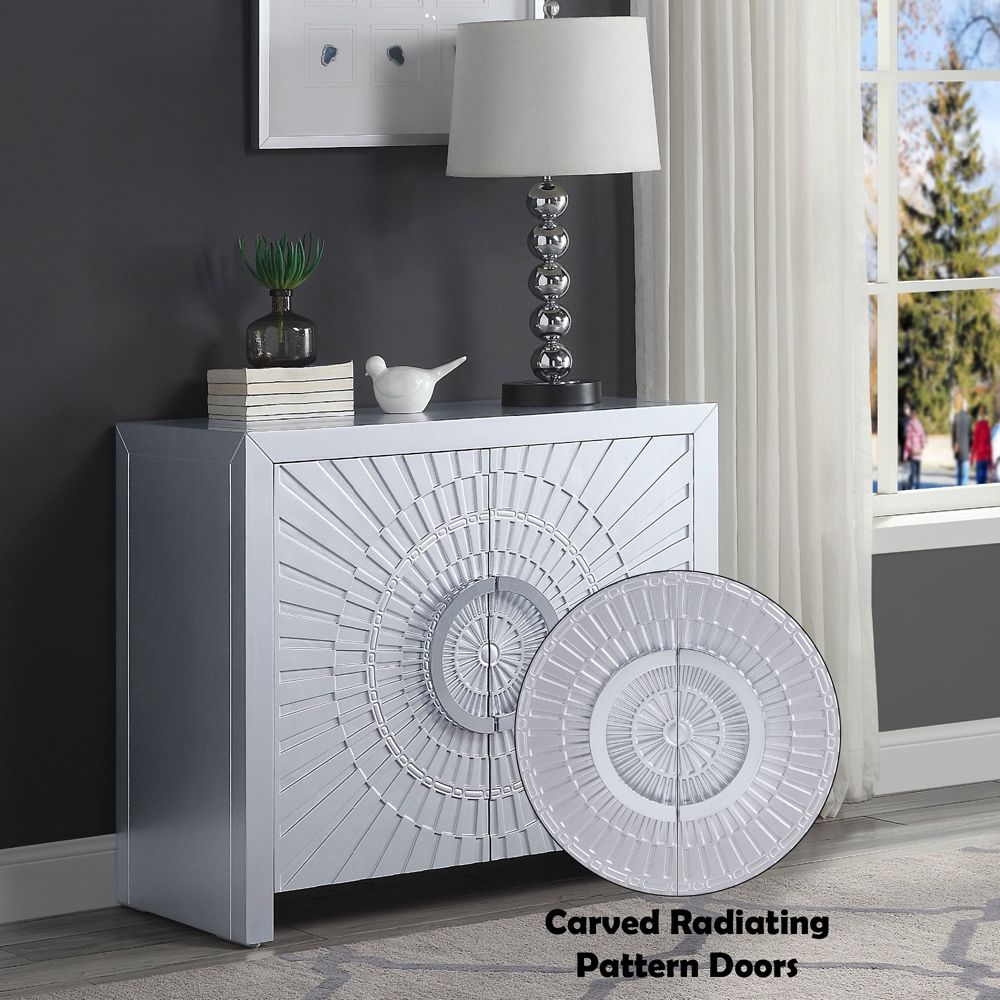 Cicero Console Cabinet – features callout