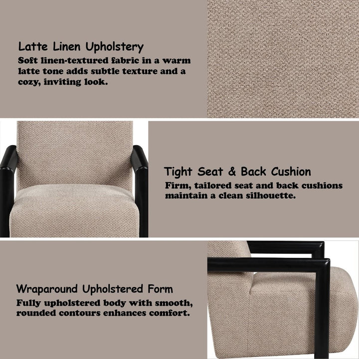Jetta Accent Chair – features callout