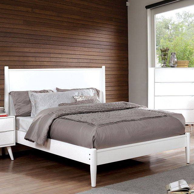 Lennart 4 Pc Twin Bedroom Set, White