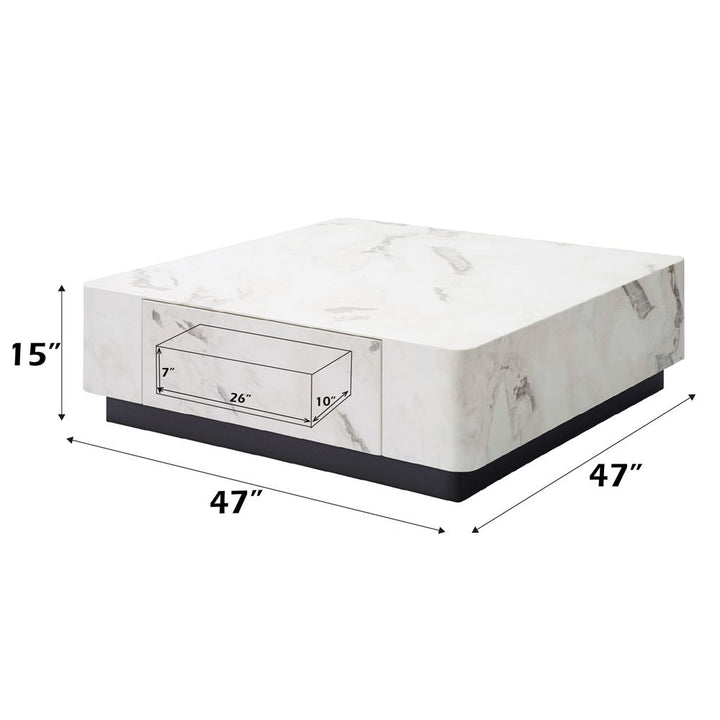 Fritzy Coffee Table – dimensions diagram