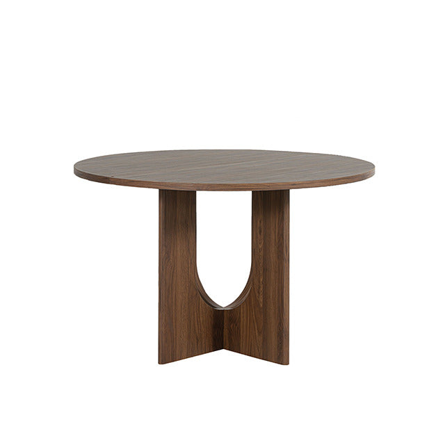 Oberto Round Dining Table, Walnut