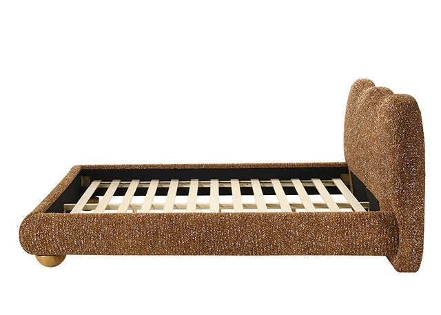 Finamore Bed, Terracotta Brown - view 3