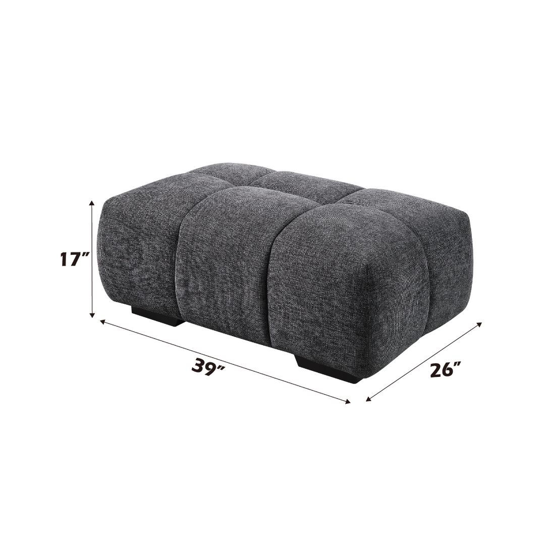 Chosen Ottoman – dimensions diagram