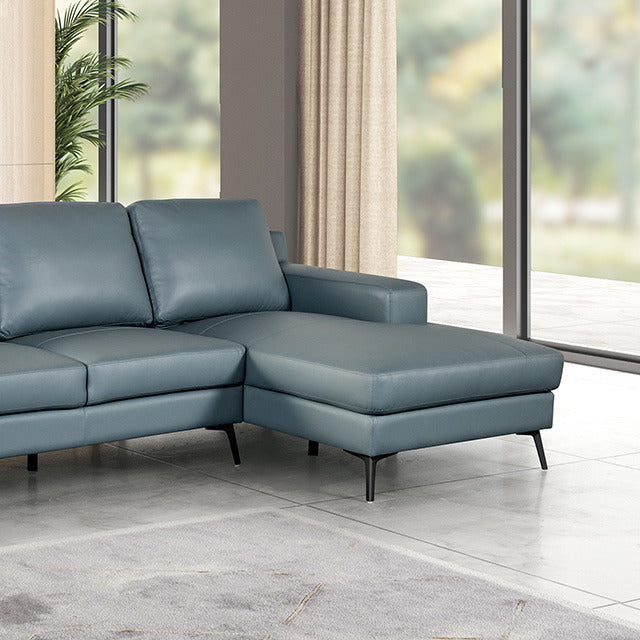 Stordal Sectional, Right Chaise, Blue