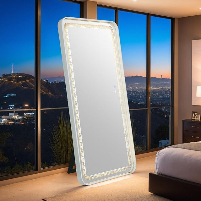 Imogen Floor Mirror, White