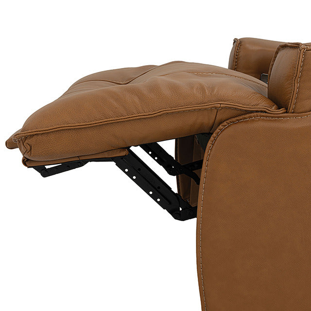 Dallas Oversized Power Recliner, Camel Brown - view 11