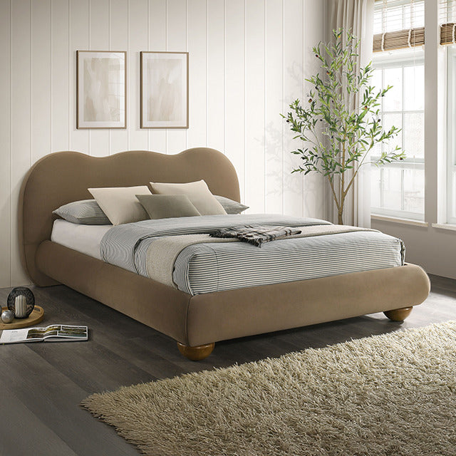 Finamore Bed, Brown - view 2