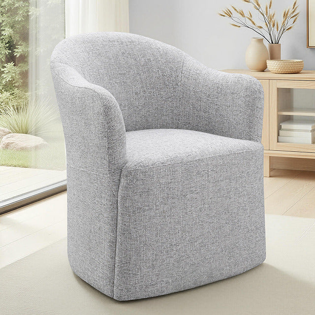 Sema Arm Chair, Feather Gray - view 4