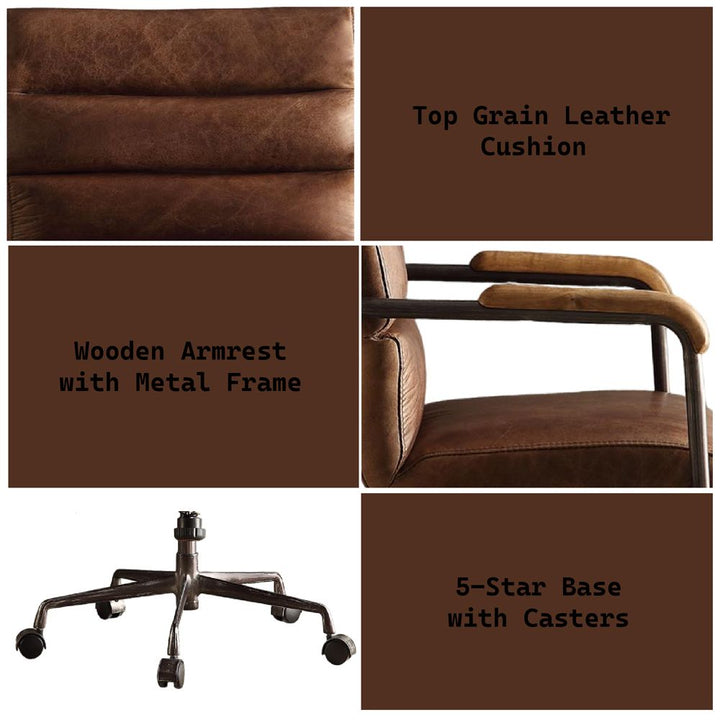 Harith Office Chair – features callout