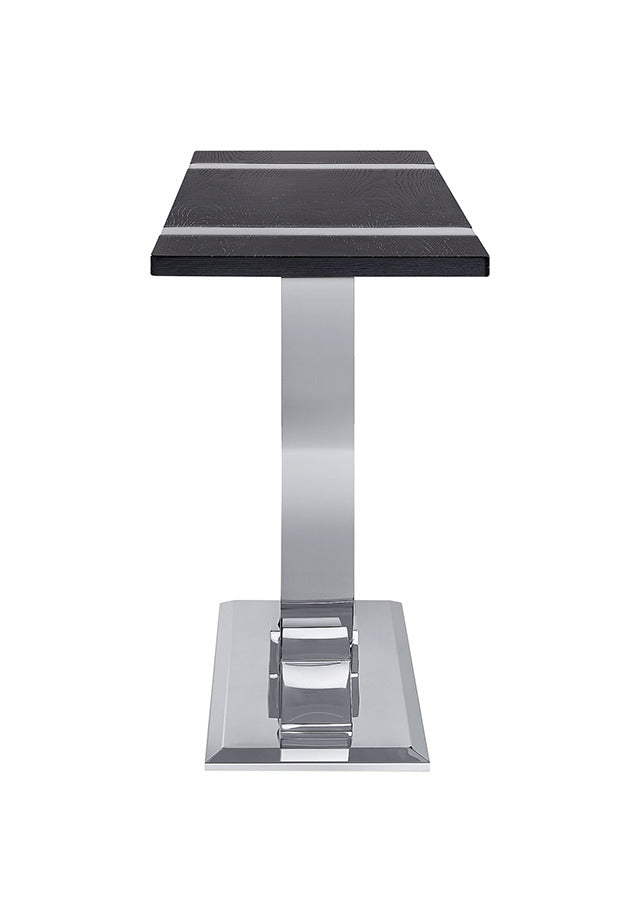 Horsham Sofa Table, Silver/Black - view 3