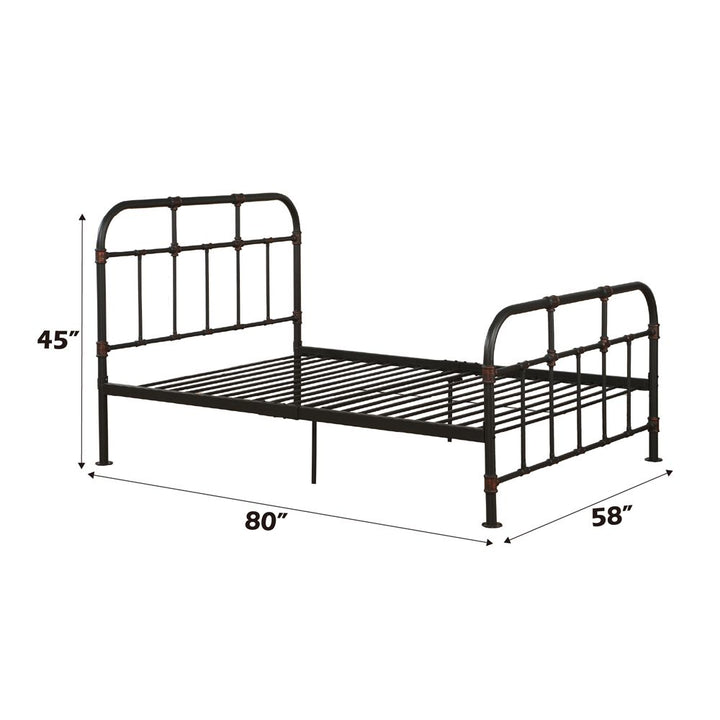 Nicipolis Full Bed – dimensions diagram