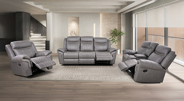Agata Glider Recliner, Dark Gray - view 3