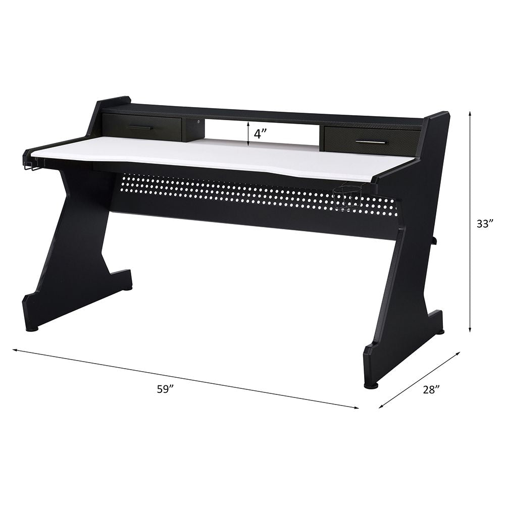 Bigga Gaming Desk – line drawing