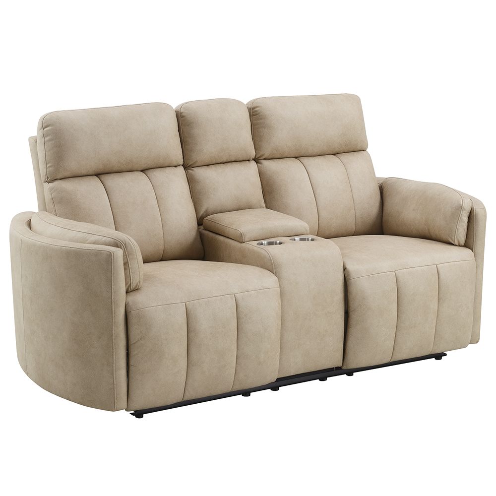 Elison Motion Loveseat w/Console – view 2