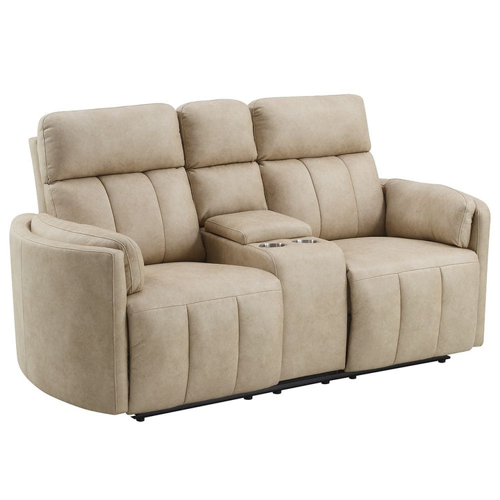 Elison Motion Loveseat w/Console – view 2