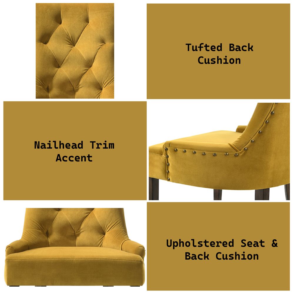 Farren Side Chair (Set-2) – features callout