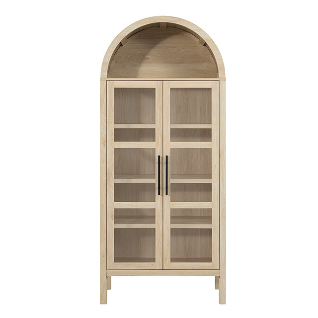 Gateshead Arched Cabinet, Natural - view 3