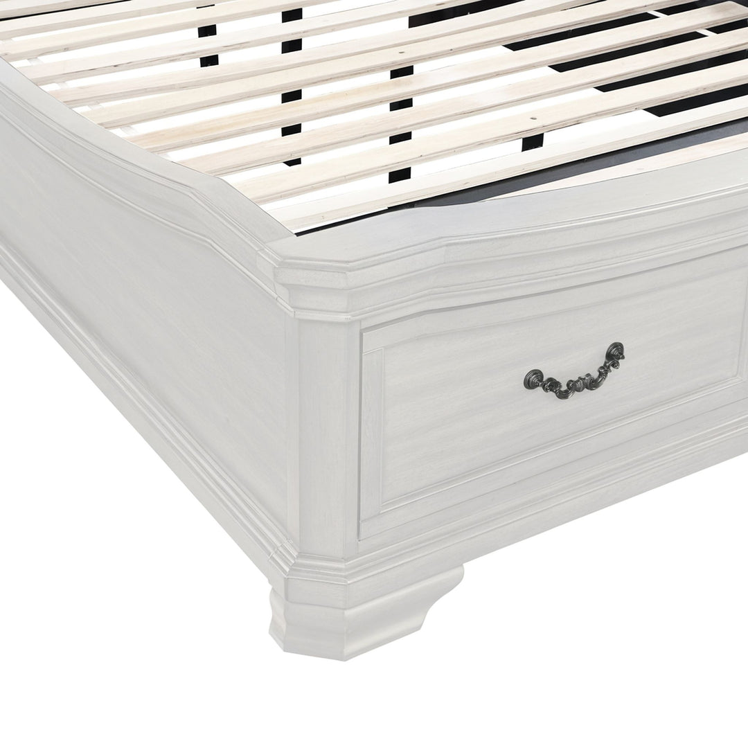 Lyndhurst 5''0"/6''6"  Q/ek Rails- Vintage White