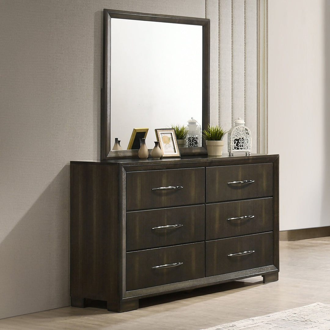 Langston  Mirror-Espresso