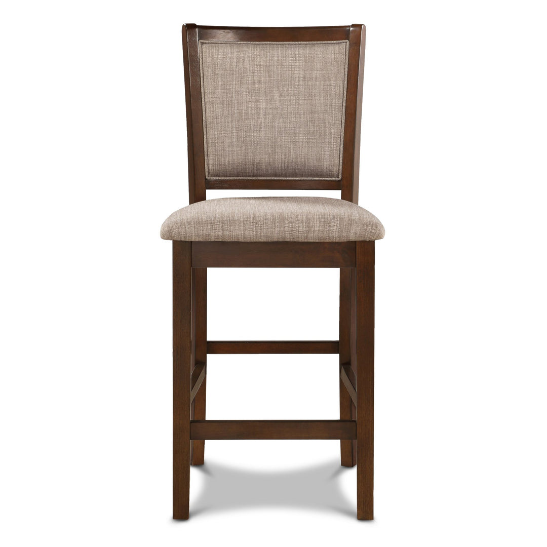 Amy Counter Chair (2/ctn)-Cherry