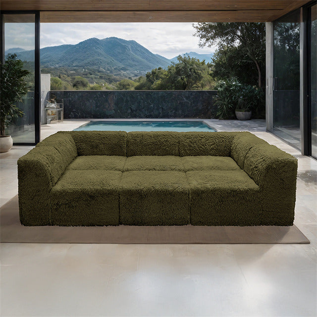 Nappi Daybed, Olive Green - view 4
