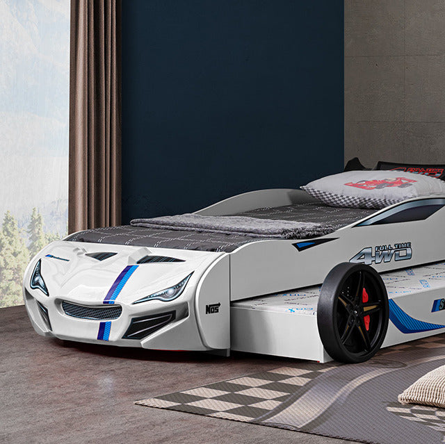 Tracklite Car Bed, White - view 6
